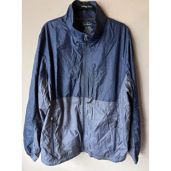 L.L. Bean Other - LL Bean Logo HAnorak Jacket Full Zip Windbreaker Mens Sz XXL